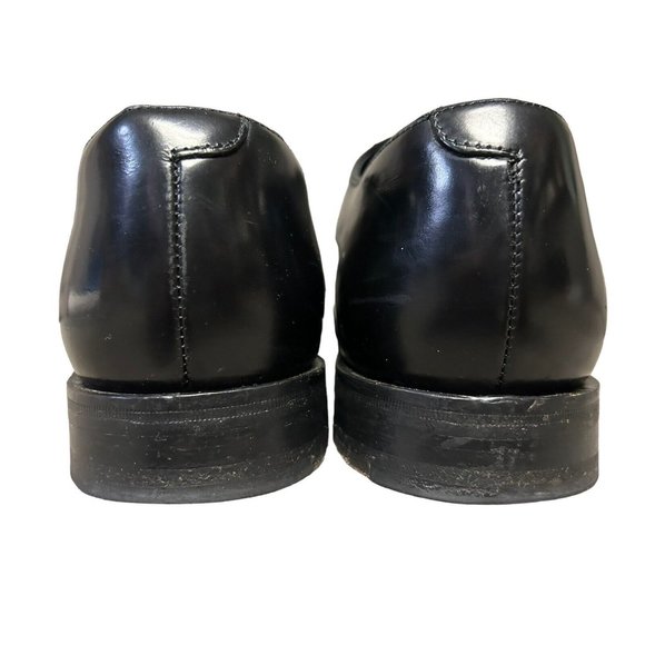 Herring Shoes Black Leather English Bench Made Cap Toe Oxfords Mens 10.5 main image 7